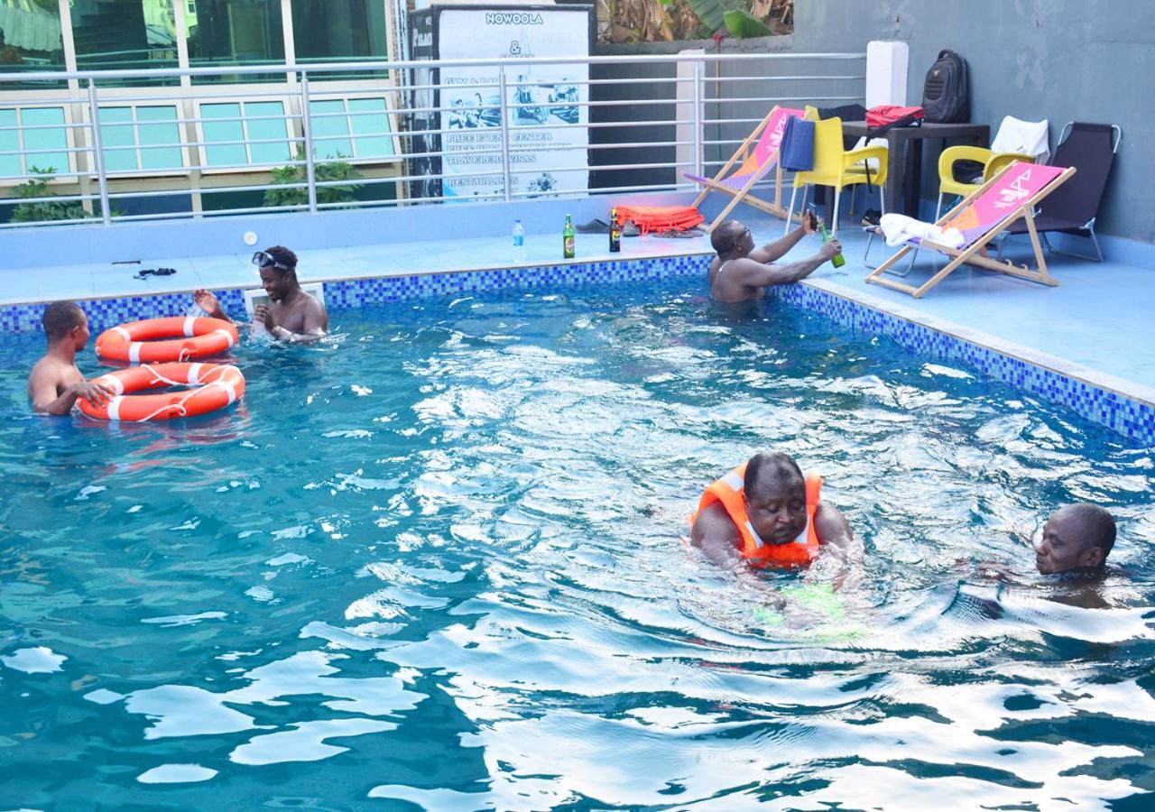 24-7 Electricity Agore Hotels And Suites Ltd Awoyaya Eksteriør bilde